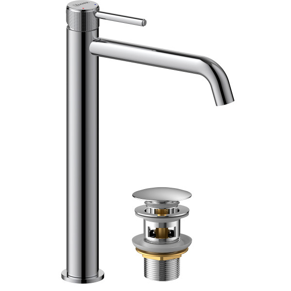 Смеситель для раковины Lemark Beluga хром (LMF-8015B-C) Смеситель для раковины Lemark Beluga хром (LMF-8015B-C)