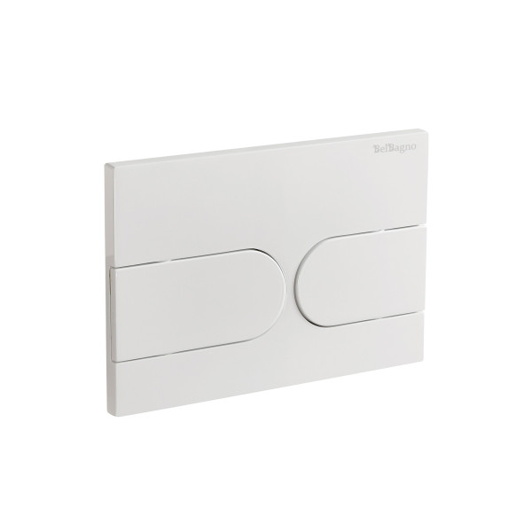 Клавиша смывная BelBagno белый глянец (BB-11-BL)