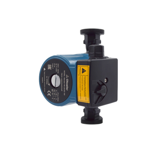Насос циркуляционный Okseler Standart RS 25/6G-180 с гайками (Oks00510) Насос циркуляционный Okseler Standart RS 25/6G-180 с гайками (Oks00510)