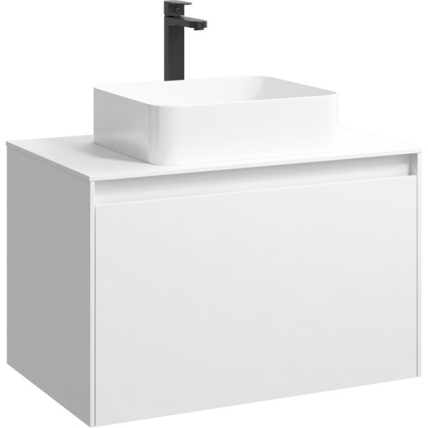 Тумба подвесная Aqwella Mobi 800x500x510 белый (MOB0108W)