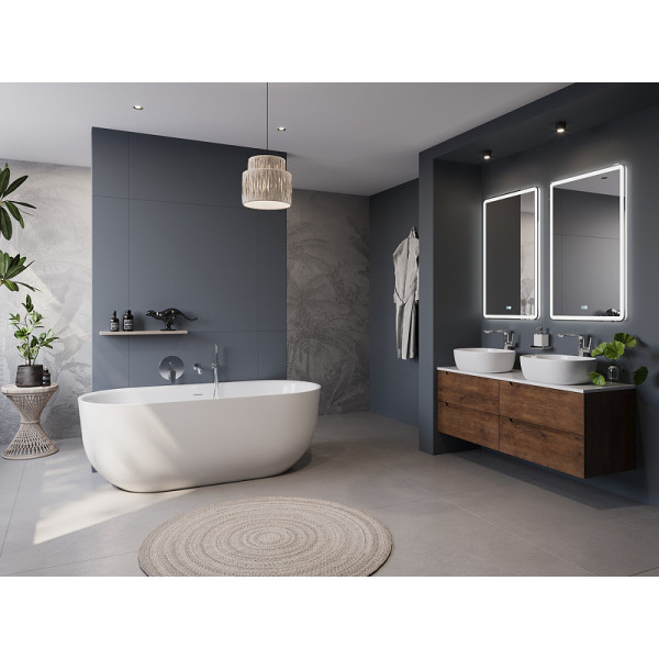 Ванна акриловая BelBagno 180x80 белая (BB706-1800-800)