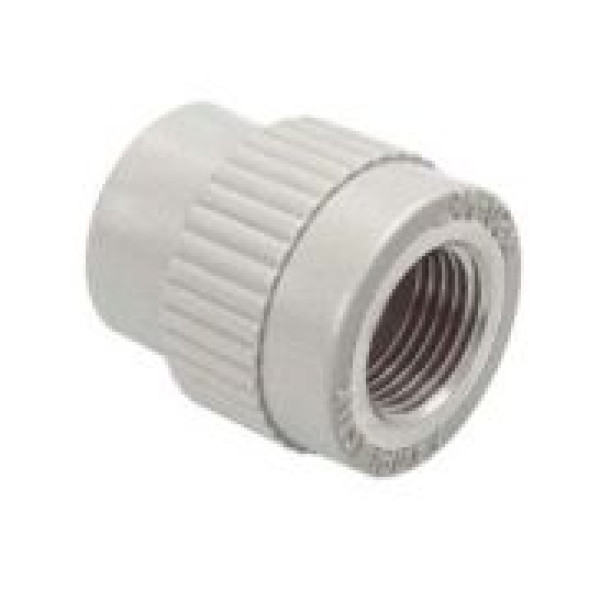 Переход PP-R Heisskraft 20*3/4"В (латунь) (3142025) Переход PP-R Heisskraft 20*3/4"В (латунь) (3142025)