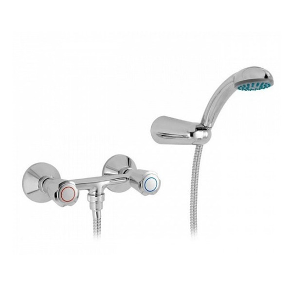 Смеситель для душа Mofem Metallica 402 ME Cer с лейкой Basic (143-0014-32) Смеситель для душа Mofem Metallica 402 ME Cer с лейкой Basic (143-0014-32)