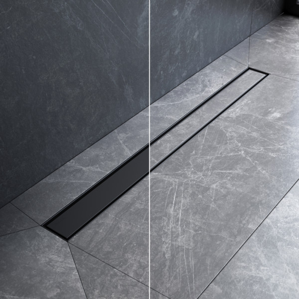 Душевой лоток AM.PM MasterFlow линейный универс затвор Tile 80 см черн мат (W01SC-U11-080-04BM)