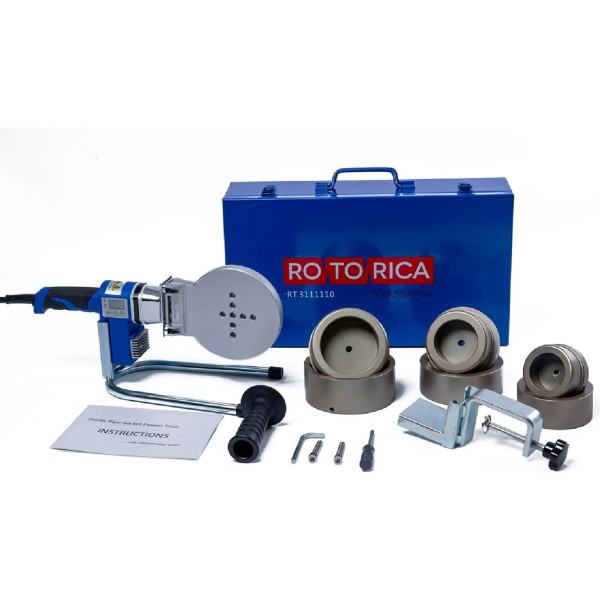 Аппарат сварочный раструбный Rotorica Rocket Welder 110 Blue серия Top (RT.3111110) Аппарат сварочный раструбный Rotorica Rocket Welder 110 Blue серия Top (RT.3111110)