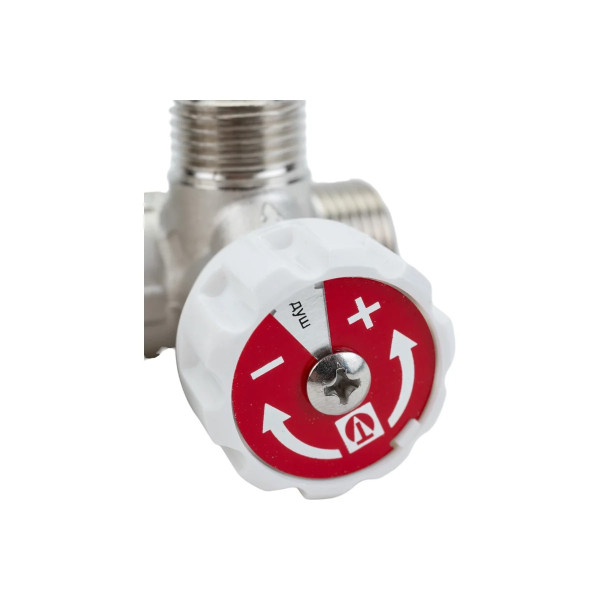Коллектор 2 отв. регулируемый 3/4"*1/2"Н Valtec (никель, белые ручки) (VTc.570.N.0502) Коллектор 2 отв. регулируемый 3/4"*1/2"Н Valtec (никель, белые ручки) (VTc.570.N.0502)