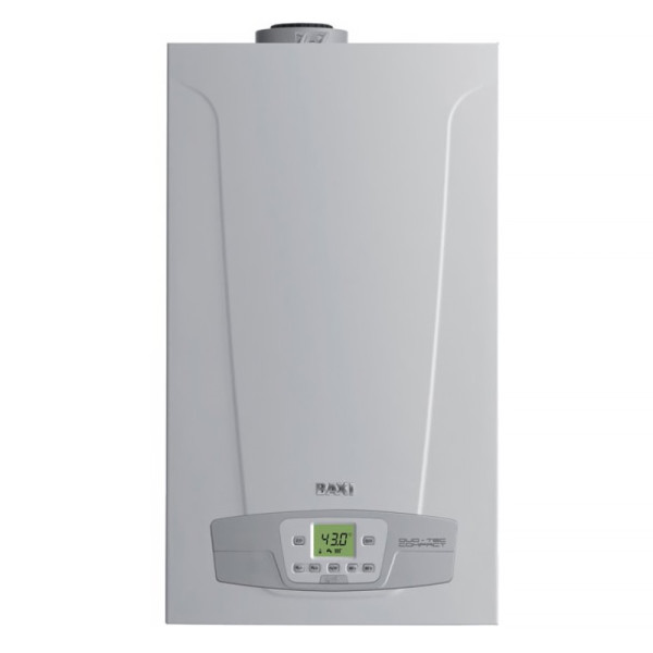 Котел газовый Baxi Duo-tec Compact 1.24 (24 кВт) конденсационный, одноконтурный, закрытая камера сгорания (A7722037)