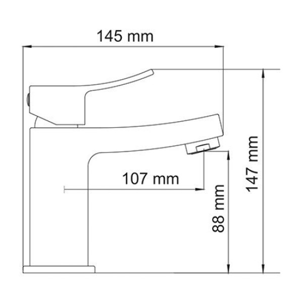 Смеситель для раковины WasserKRAFT Aller (1064)