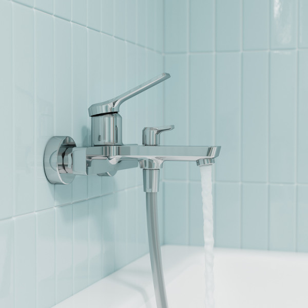 Смеситель для ванны и душа Iddis Parker хром (PARSB02i02WA)