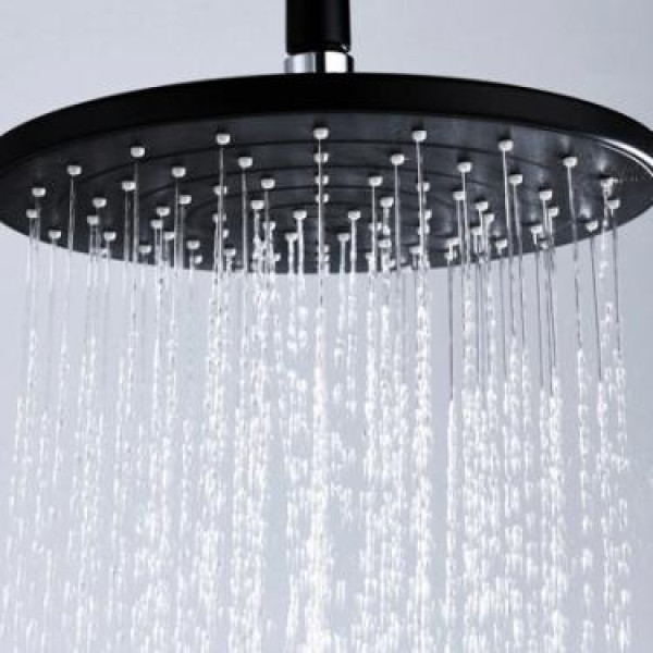 Встраиваемый комплект для душа WasserKRAFT Elbe черный с верхней душевой насадкой и лейкой (A16777) Встраиваемый комплект для душа WasserKRAFT Elbe черный с верхней душевой насадкой и лейкой (A16777)