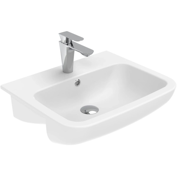 Раковина мебельная Creavit Ness 55x45,5 белая (NS055-00CB00E-0000) Раковина мебельная Creavit Ness 55x45,5 белая (NS055-00CB00E-0000)