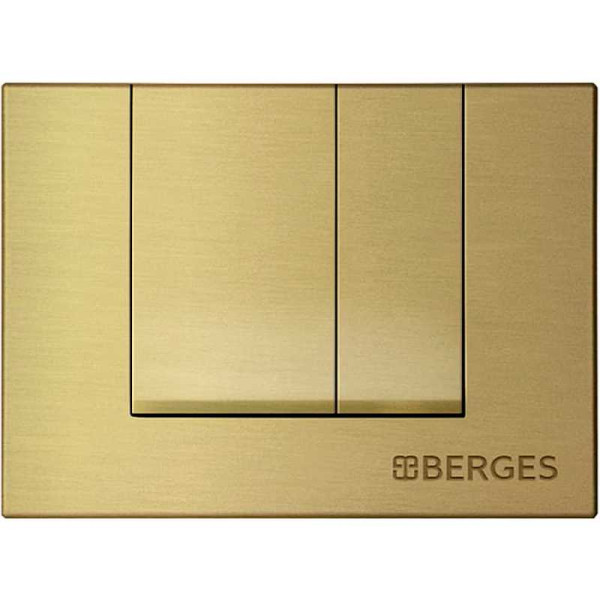 Клавиша смывная Berges для инсталляции Novum S8 бронзовая (040048) Клавиша смывная Berges для инсталляции Novum S8 бронзовая (040048)