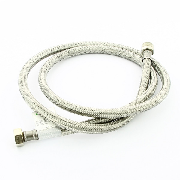 Подводка гибкая для воды Uni-Fitt 2000 мм 3/4" НВ DN 13 оплётка из нерж. стали (509S3020)