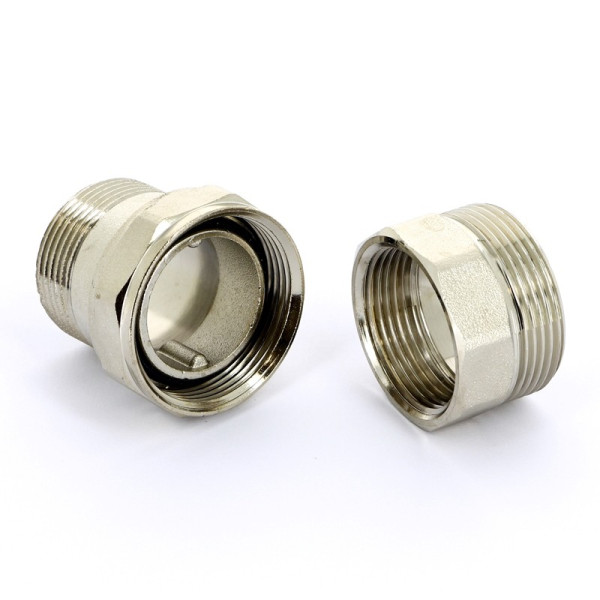 Сгон прямой 1 1/4" ВН с прокладкой O-RING Uni-Fitt IT (никель) 650N5000