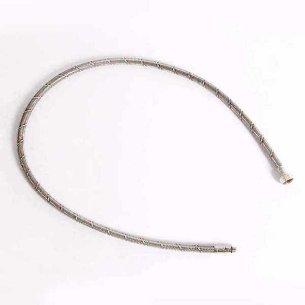 Подводка гибкая для смесителя Uni-Fitt 1200 мм 1/2"*М10х1 DN 8 оплётка из нерж. стали (502S2812)