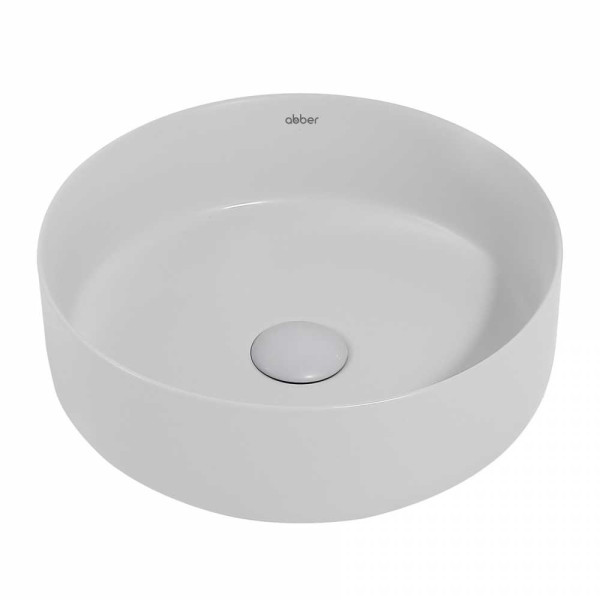 Раковина накладная Abber Bequem светло-серая матовая (AC2108MLG) Раковина накладная Abber Bequem светло-серая матовая (AC2108MLG)