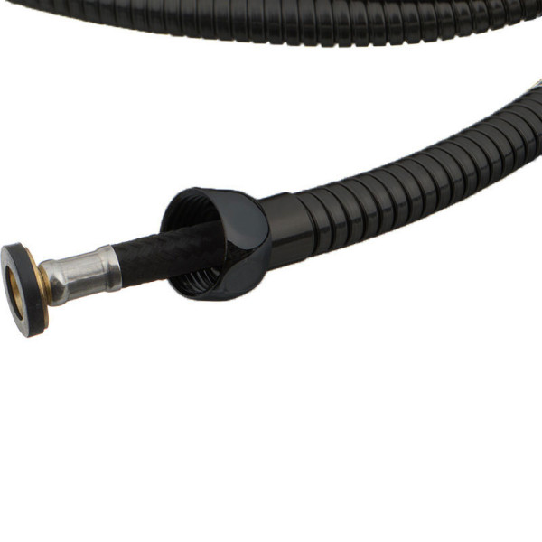 Шланг для душа Melodia della vita EXTRA STRONG 150 см черный (MKP20375BL_bk)