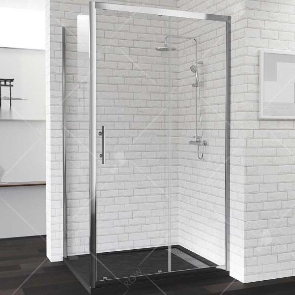 Душевой уголок RGW PA-145 100*80 стекло прозрачное, профиль хром 020814580-11