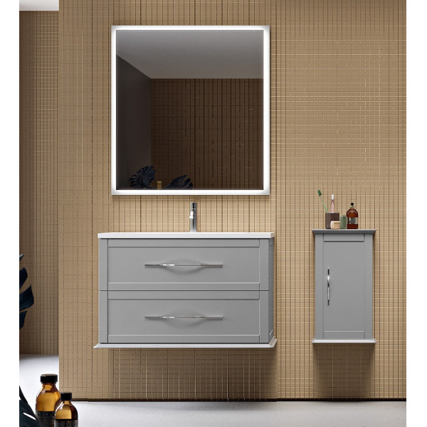 Пенал подвесной Cezares Tiffany 34x59 Grigio Nuvola (55246)