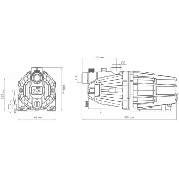 Насос поверхностный Джилекс Джамбо ПРО 60/35 П () (3101)