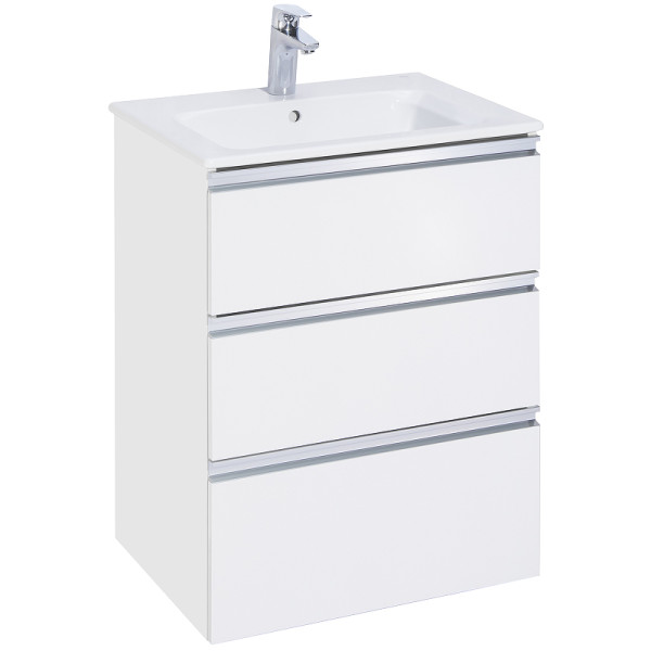 Тумба подвесная Roca The Gap 58,5x45,3x74,1 белый глянцевый (857404806)