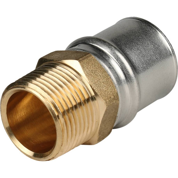 Соединение прямое 26x3/4"Н Stout (пресс) (SFP-0001-003426) Соединение прямое 26x3/4"Н Stout (пресс) (SFP-0001-003426)