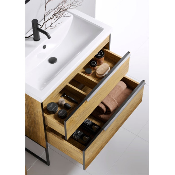 Тумба подвесная Aqwella Fargo 1000x465x600 дуб балтийский (FRG0110DB)