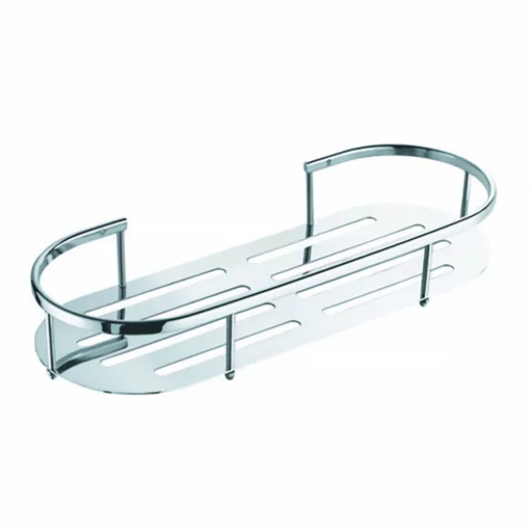 Полка одноэтажная хром Azario (AZ-837) Полка одноэтажная хром Azario (AZ-837)