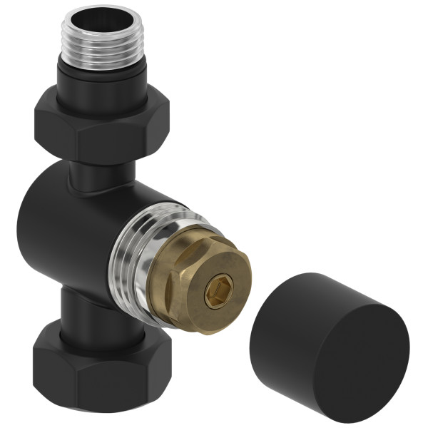 Вентиль прямой Сунержа 1/2"х3/4" НР/НГ под шестигранник матовый черный (31-1405-1234) Вентиль прямой Сунержа 1/2"х3/4" НР/НГ под шестигранник матовый черный (31-1405-1234)