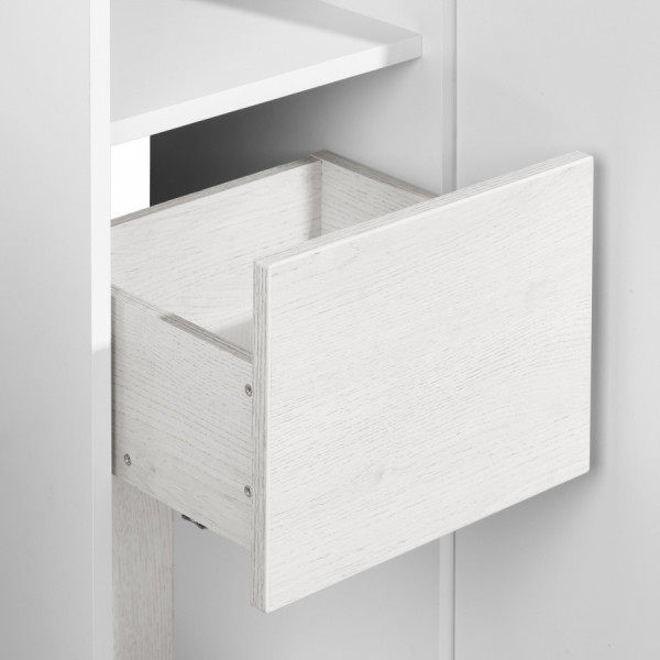 Пенал подвесной Aquaton Сакура 330x330x1755 R ольха наварра, белый глянец (1.A219.9.03S.KW8.R) Пенал подвесной Aquaton Сакура 330x330x1755 R ольха наварра, белый глянец (1.A219.9.03S.KW8.R)