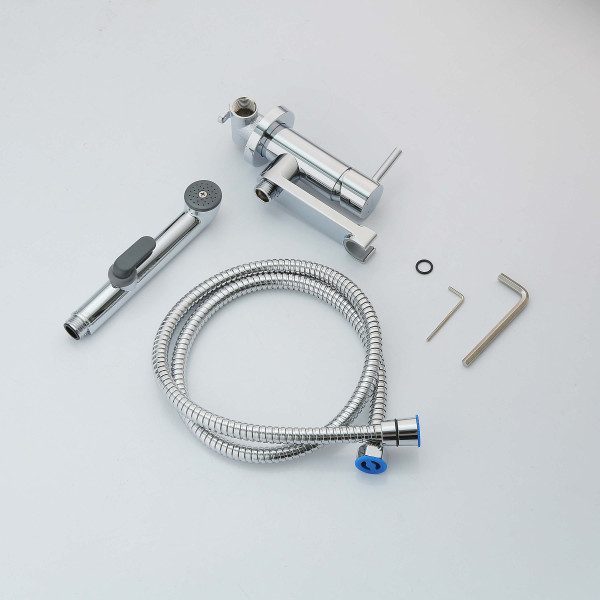 Смеситель с гигиеническим душем Aquatek Ника хром (AQ1819CR) Смеситель с гигиеническим душем Aquatek Ника хром (AQ1819CR)