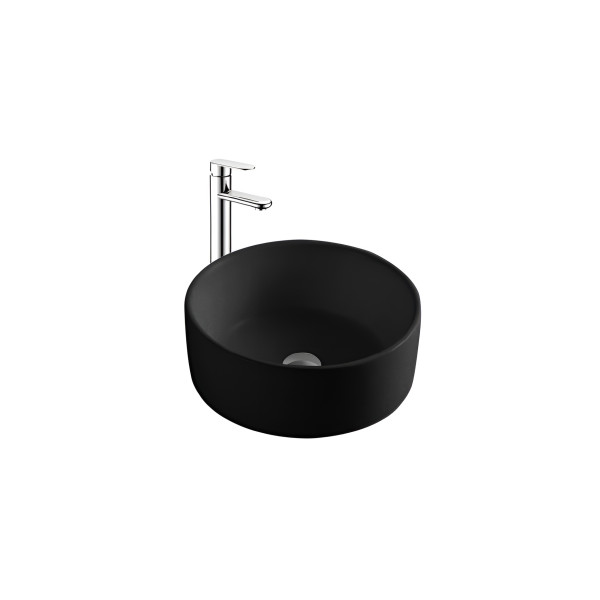 Раковина накладная Aquatek 40x40x16,5 матовый черный (AQ5118-MB) Раковина накладная Aquatek 40x40x16,5 матовый черный (AQ5118-MB)