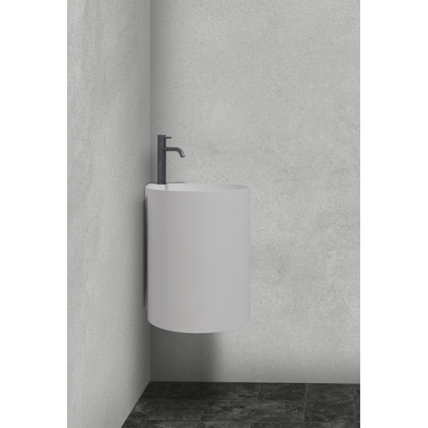 Раковина подвесная Abber Stein 422x422 белый матовый (AS2625) Раковина подвесная Abber Stein 422x422 белый матовый (AS2625)