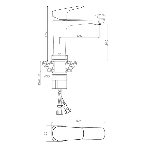 Смеситель для раковины Wesnaart Astra хром (AST19-210) Смеситель для раковины Wesnaart Astra хром (AST19-210)