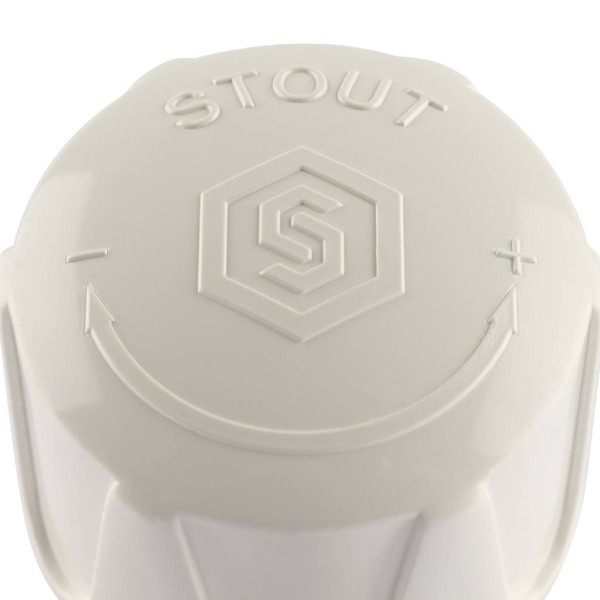 Клапан регулировочный угловой 1/2" Stout SVR-2102-000015 Клапан регулировочный угловой 1/2" Stout SVR-2102-000015