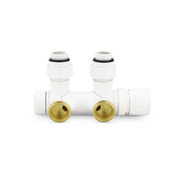 Фитинг двойной термостатический 1/2"х3/4"(18)ЕК универсальный Varmega VMDV25 (белый) (VMDV25-100415) Фитинг двойной термостатический 1/2"х3/4"(18)ЕК универсальный Varmega VMDV25 (белый) (VMDV25-100415)