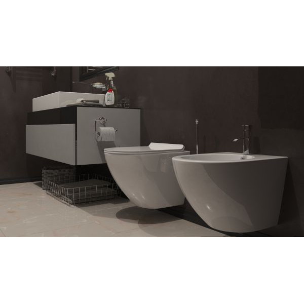 Биде подвесное Kuilo 480*370*320 белое (TK-404)