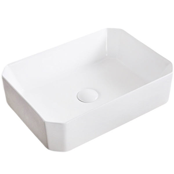 Раковина накладная BelBagno белая (BB1386) Раковина накладная BelBagno белая (BB1386)