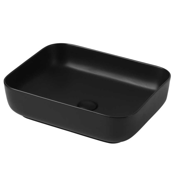 Раковина накладная ABBER Rechteck 50x39 черная (AC2202MB) Раковина накладная ABBER Rechteck 50x39 черная (AC2202MB)