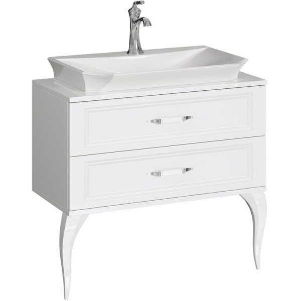 Тумба напольная Aqwella Ladonna 850x405x770 белый (LAD0108W)