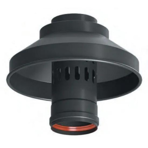 Оголовок с ветрозащитой Okseler D80 черный (oks00089)