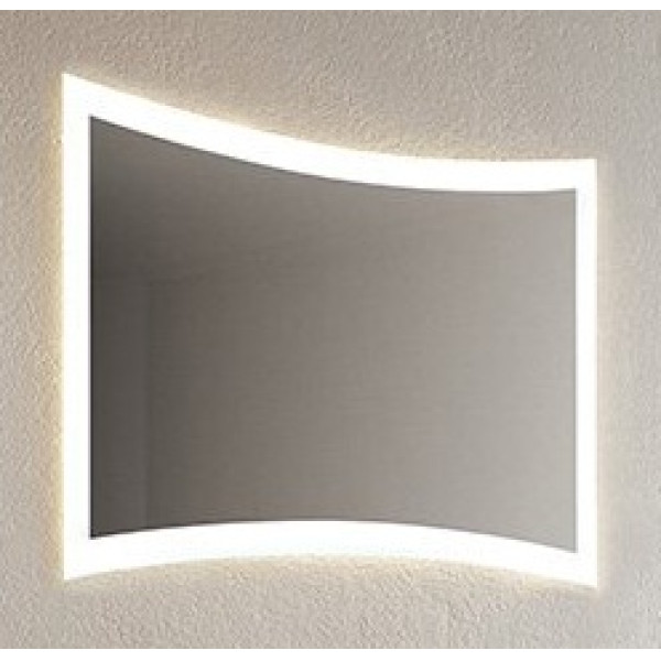 Зеркало Континент Silence 100х68 с LED подсветкой и сенсорным выключателем Зеркало Континент Silence 100х68 с LED подсветкой и сенсорным выключателем