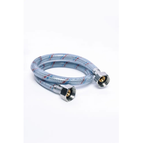 Подводка гибкая для воды 1200 мм 1/2" ВВ Monoflex Оптима (силиконовая оболочка) (Н02301)