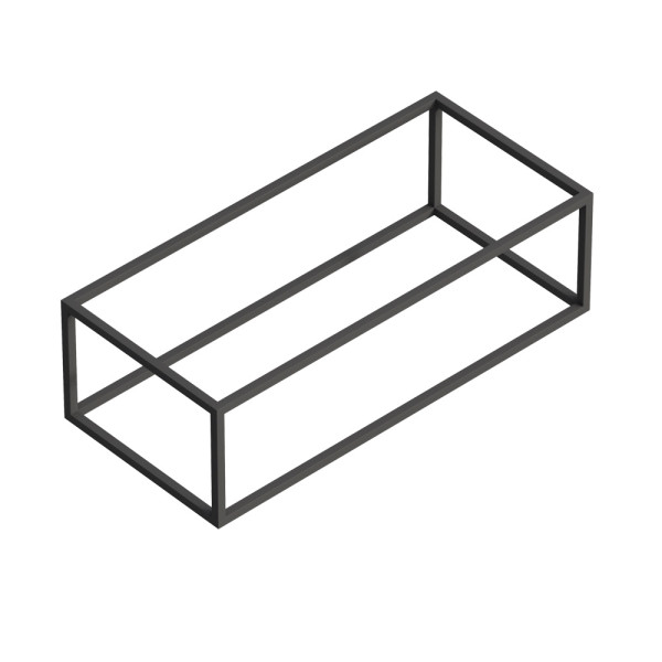 Металлический одноярусный сварной каркас под раковину Cezares Cadro 100х46х30 (CADRO-100/46/30-1C-SO-MET-ST)