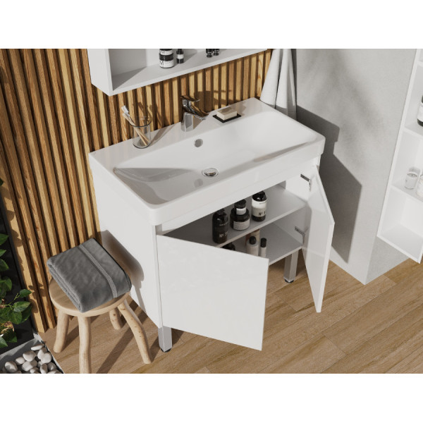 Тумба подвесная Aquaton Сканди 768x427x591 белый, белый (1.A282.9.01S.D01.0)