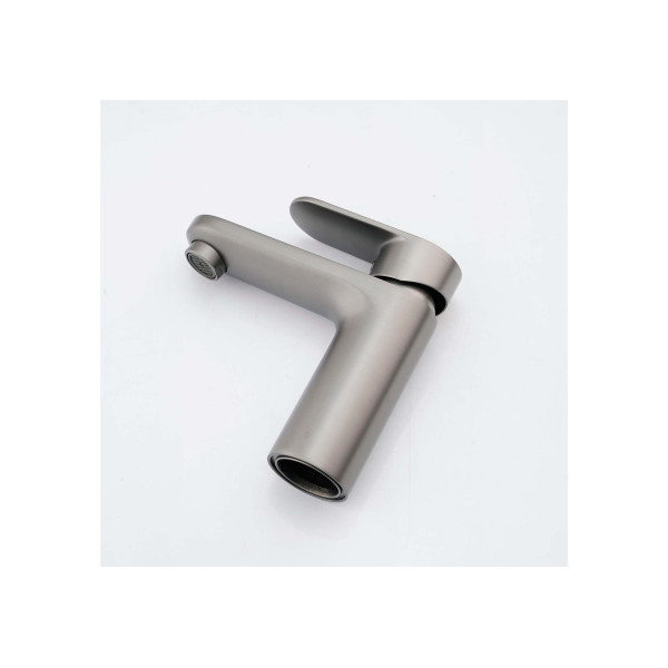 Смеситель для раковины Aquatek Ника оружейная сталь (AQ1810BGM) Смеситель для раковины Aquatek Ника оружейная сталь (AQ1810BGM)