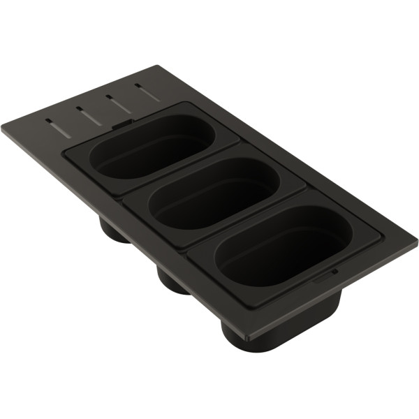 Контейнер Omoikiri DC-02-3-GB 433х220х65 графит (4999079) Контейнер Omoikiri DC-02-3-GB 433х220х65 графит (4999079)