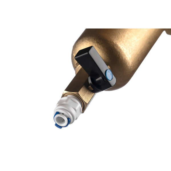 Фильтр самоочищающийся Гейзер-Бастион 121 3/4" (латунный корпус, со сгонами) (32669) Фильтр самоочищающийся Гейзер-Бастион 121 3/4" (латунный корпус, со сгонами) (32669)