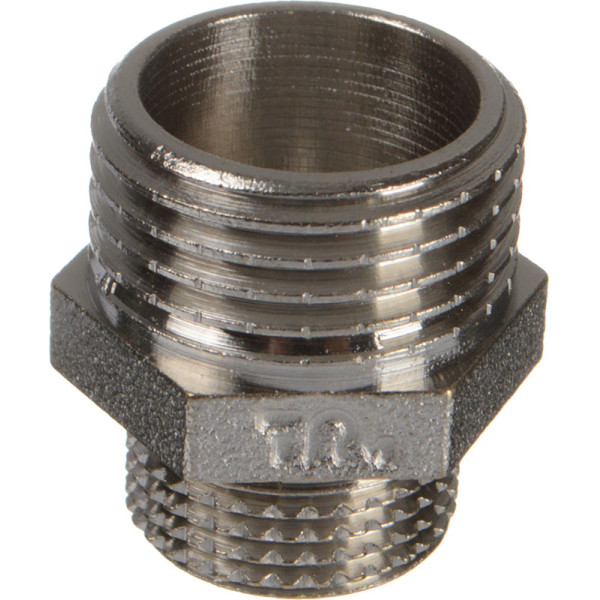 Ниппель переходной 1/4"х3/8" TeRma (никель) (06245)