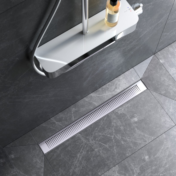 Душевой лоток AM.PM PrimeFlow линейный универс затвор Cut Gradient 70 см сталь мат (W02SC-P11-070-01SB)